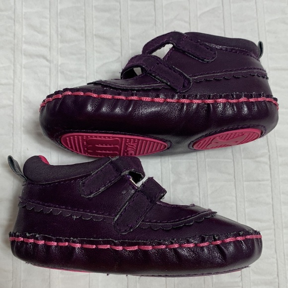 6mos Mexx Burgundy Baby Shoes - Picture 5 of 15